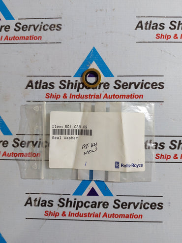 ROLLS-ROYCE 801-038-09 SEAL WASHER
