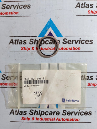 ROLLS-ROYCE 801-038-21 SEAL WASHER