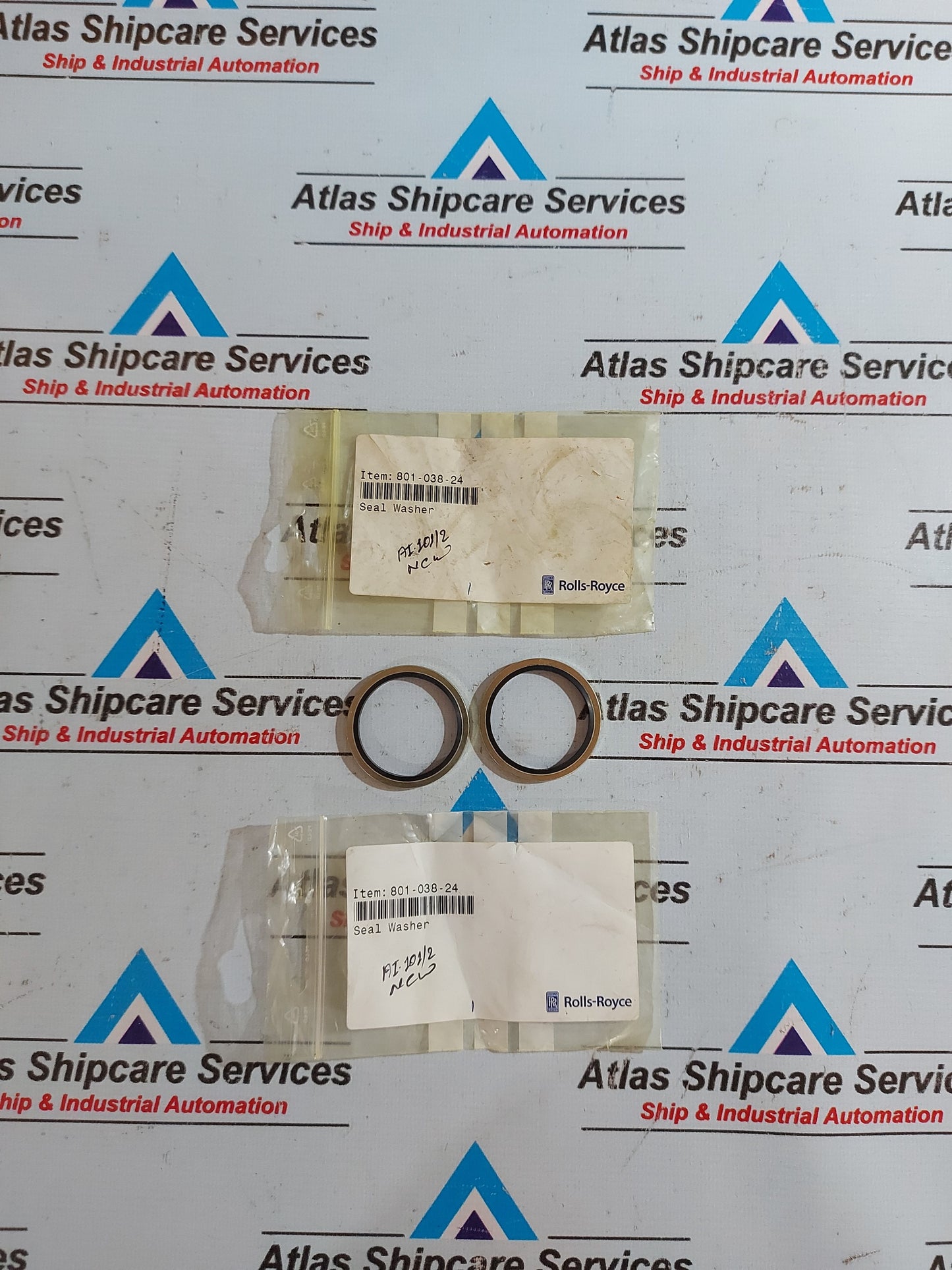 ROLLS-ROYCE 801-038-24 SEAL WASHER