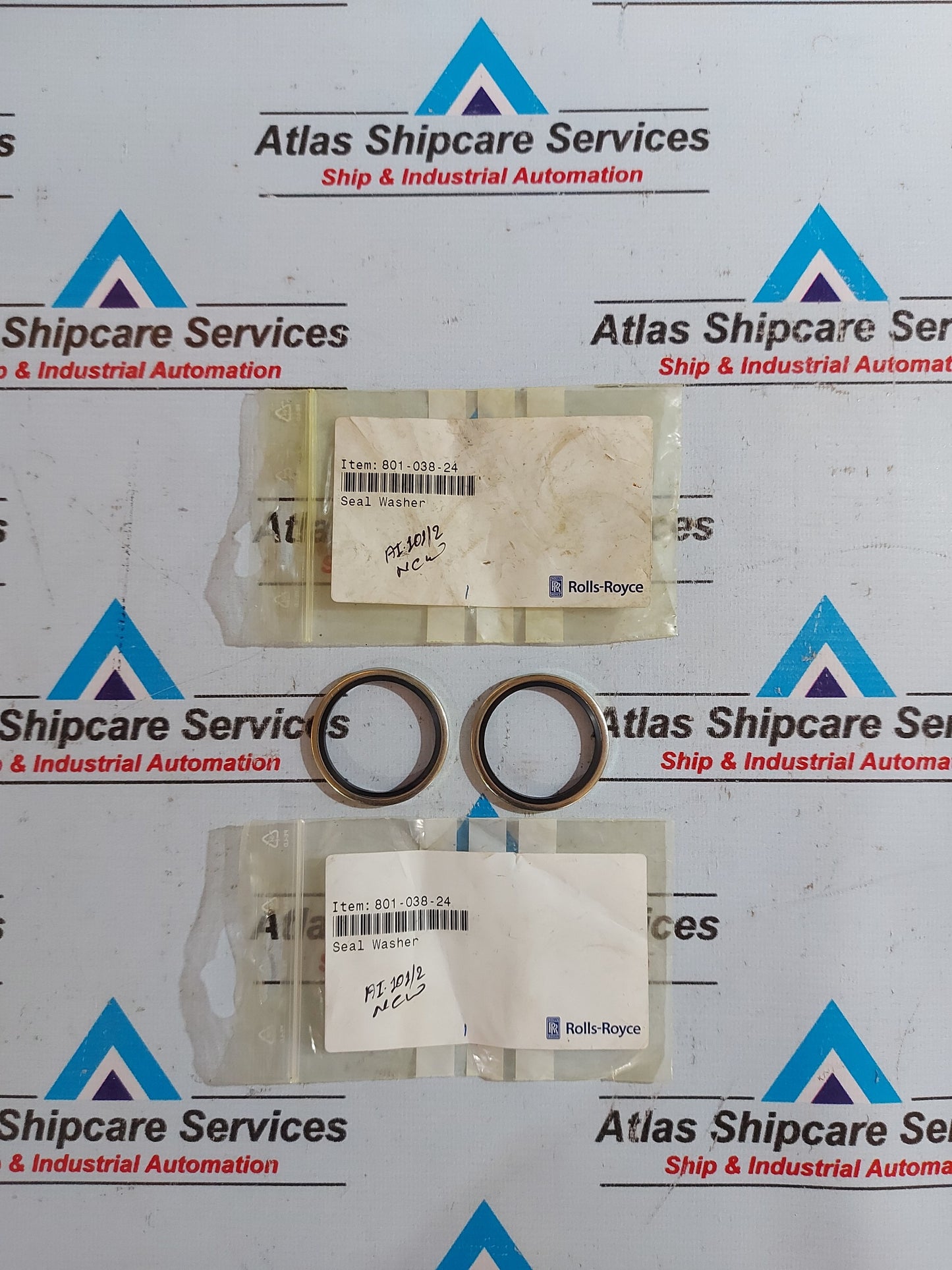 ROLLS-ROYCE 801-038-24 SEAL WASHER