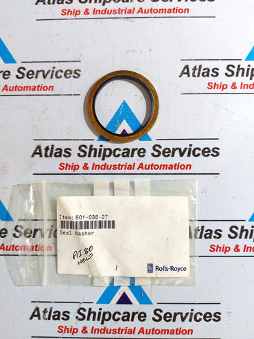 ROLLS-ROYCE 801-038-27 SEAL WASHER