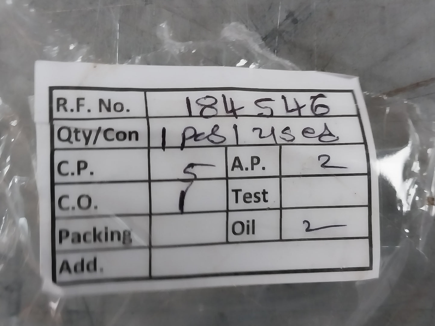 ROLLS-ROYCE MARINE 5200-W16000002 DEP STEERING GEARS - TENFJORD