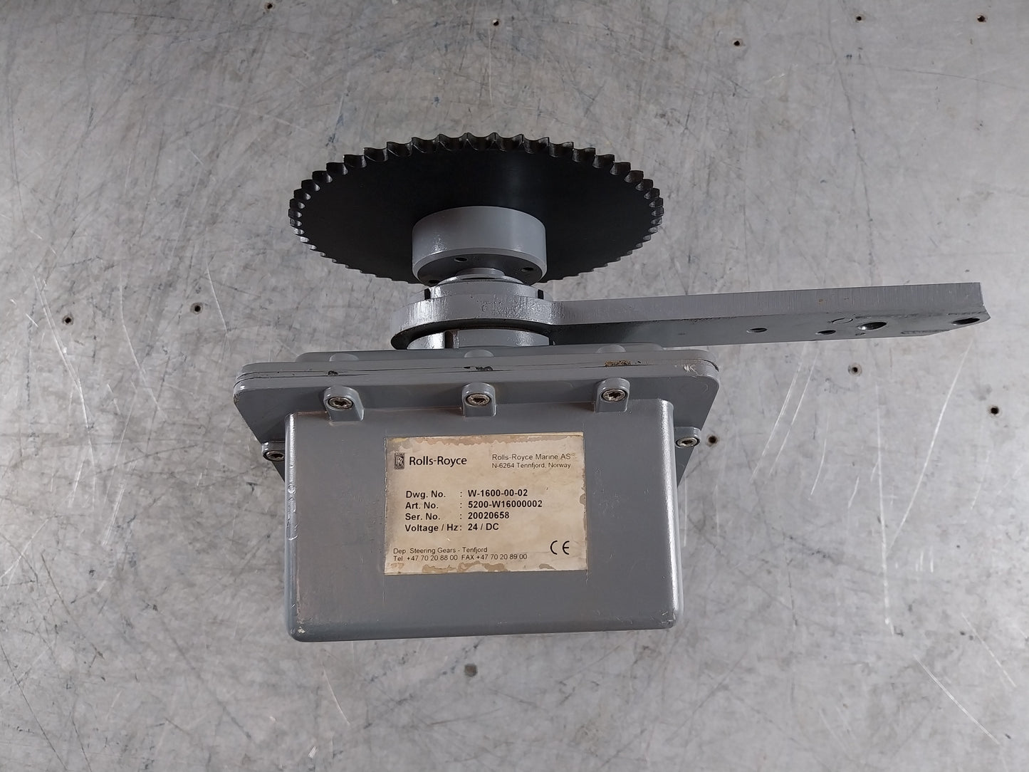 ROLLS-ROYCE MARINE 5200-W16000002 DEP STEERING GEARS - TENFJORD
