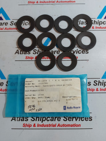 ROLLS-ROYCE RR-13008 C.T.M.A. VACANCIER DISC SPRING