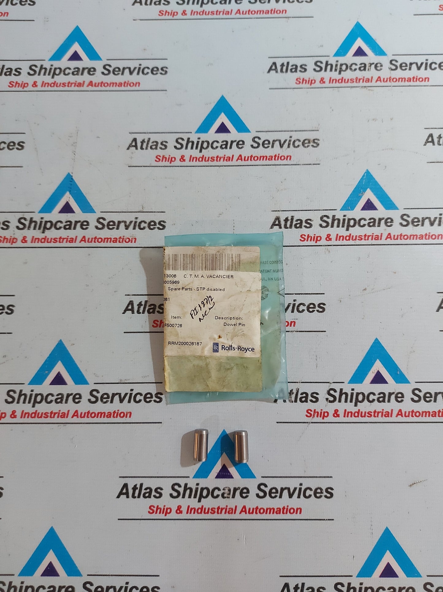 ROLLS-ROYCE RR-13008 C.T.M.A. VACANCIER DOWEL PIN