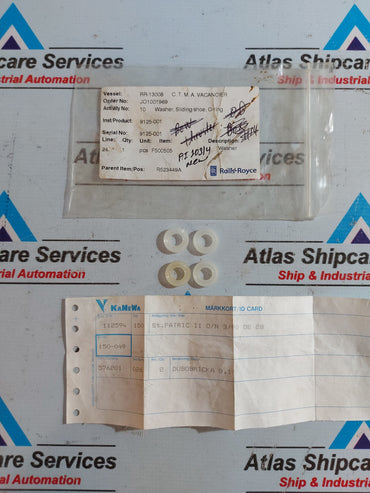 ROLLS-ROYCE RR-13008 C.T.M.A. VACANCIER O-RING