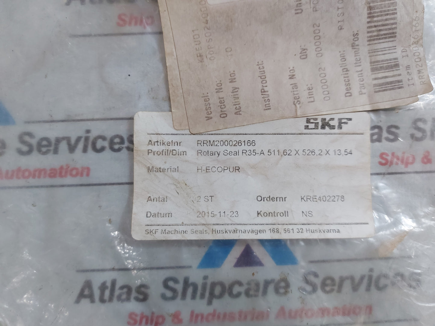 ROLLS-ROYCE RR-13008 C.T.M.A. VACANCIER PISTON SEAL