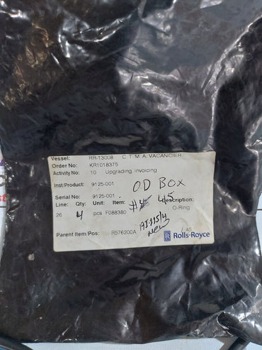 ROLLS-ROYCE RR-13008 C.M.T.A. VACANCIER O-RING