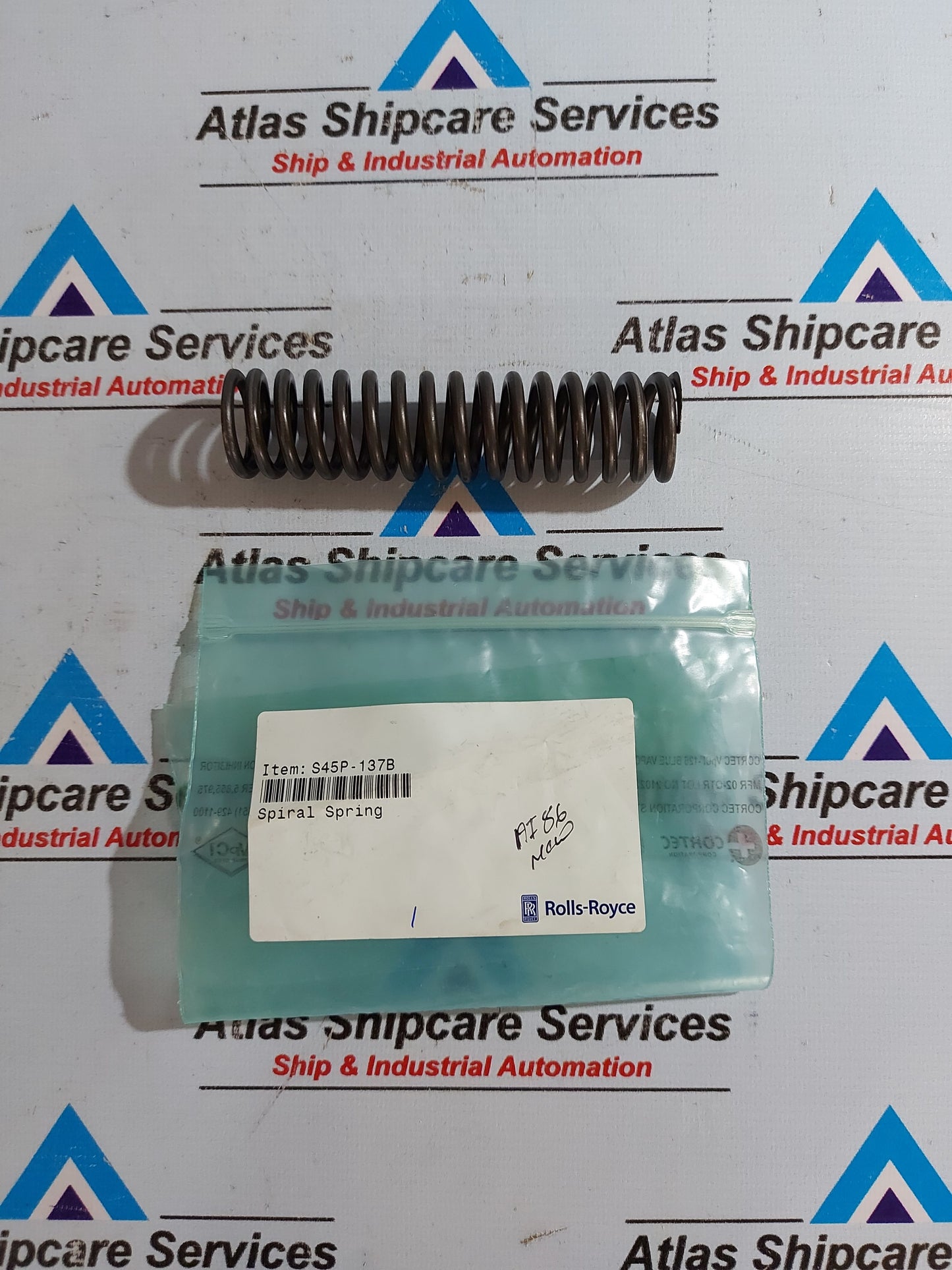 ROLLS-ROYCE S45P-137B SPIRAL SPRING