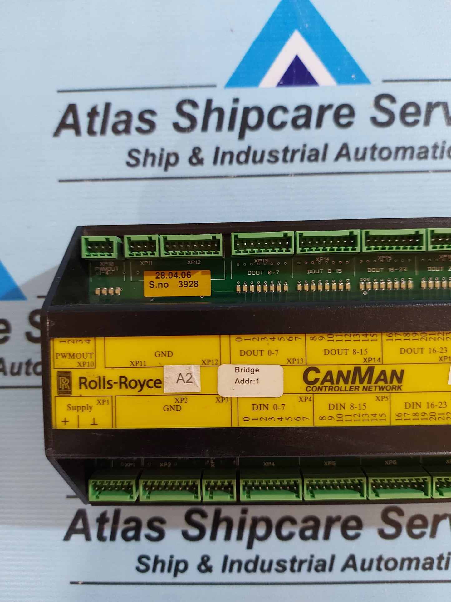 ROLLS-ROYCE SLIO 01 CANMAN CONTROLLER NETWORK