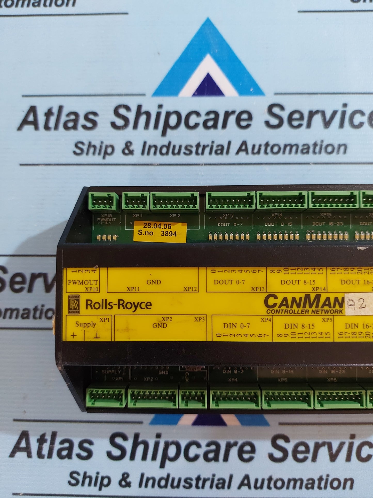 ROLLS-ROYCE SLIO 01 CANMAN CONTROLLER NETWORK