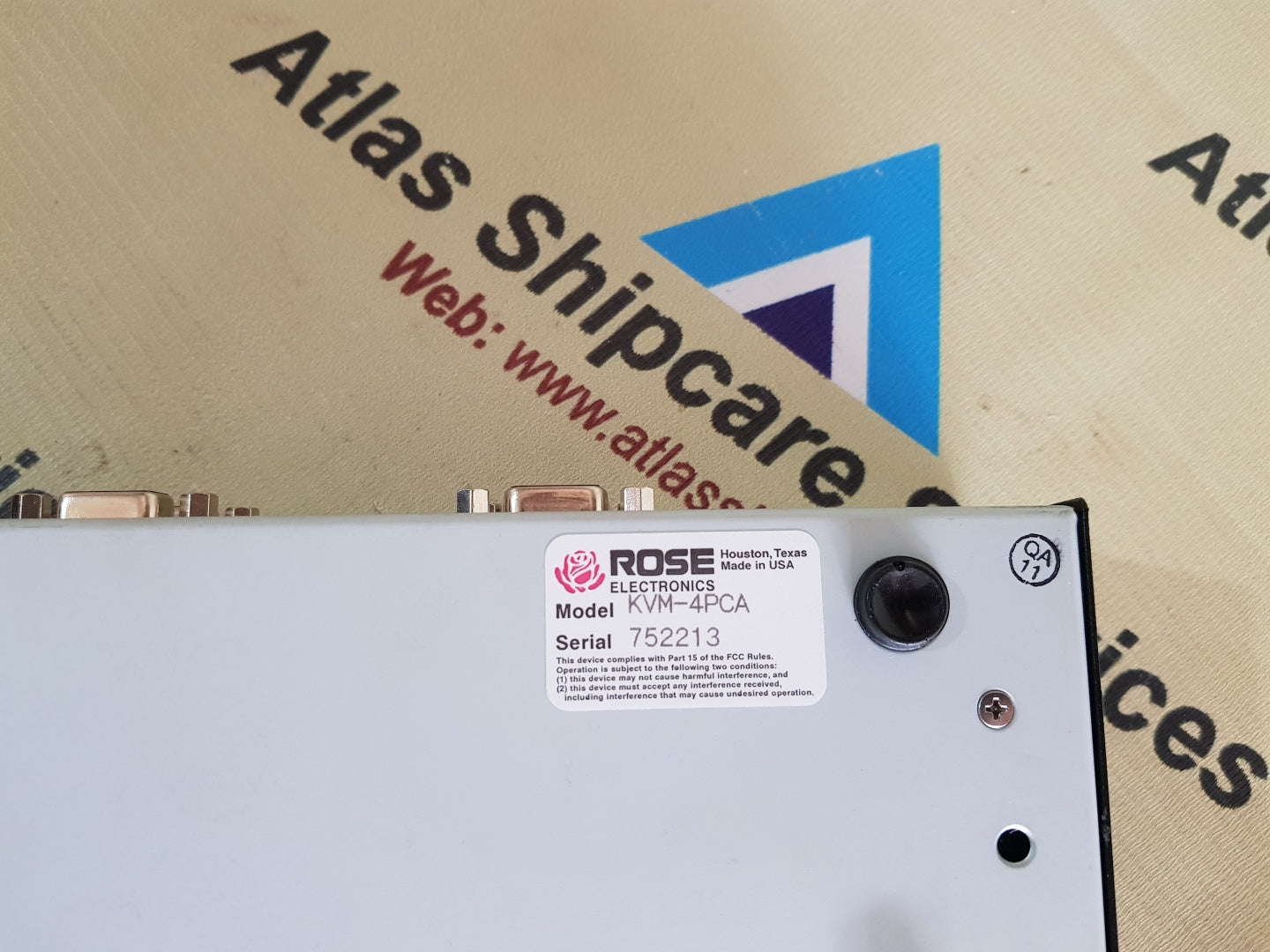 ROSE ELECTRONICS KVM-4PCA 4 PORT KVM SHITCH