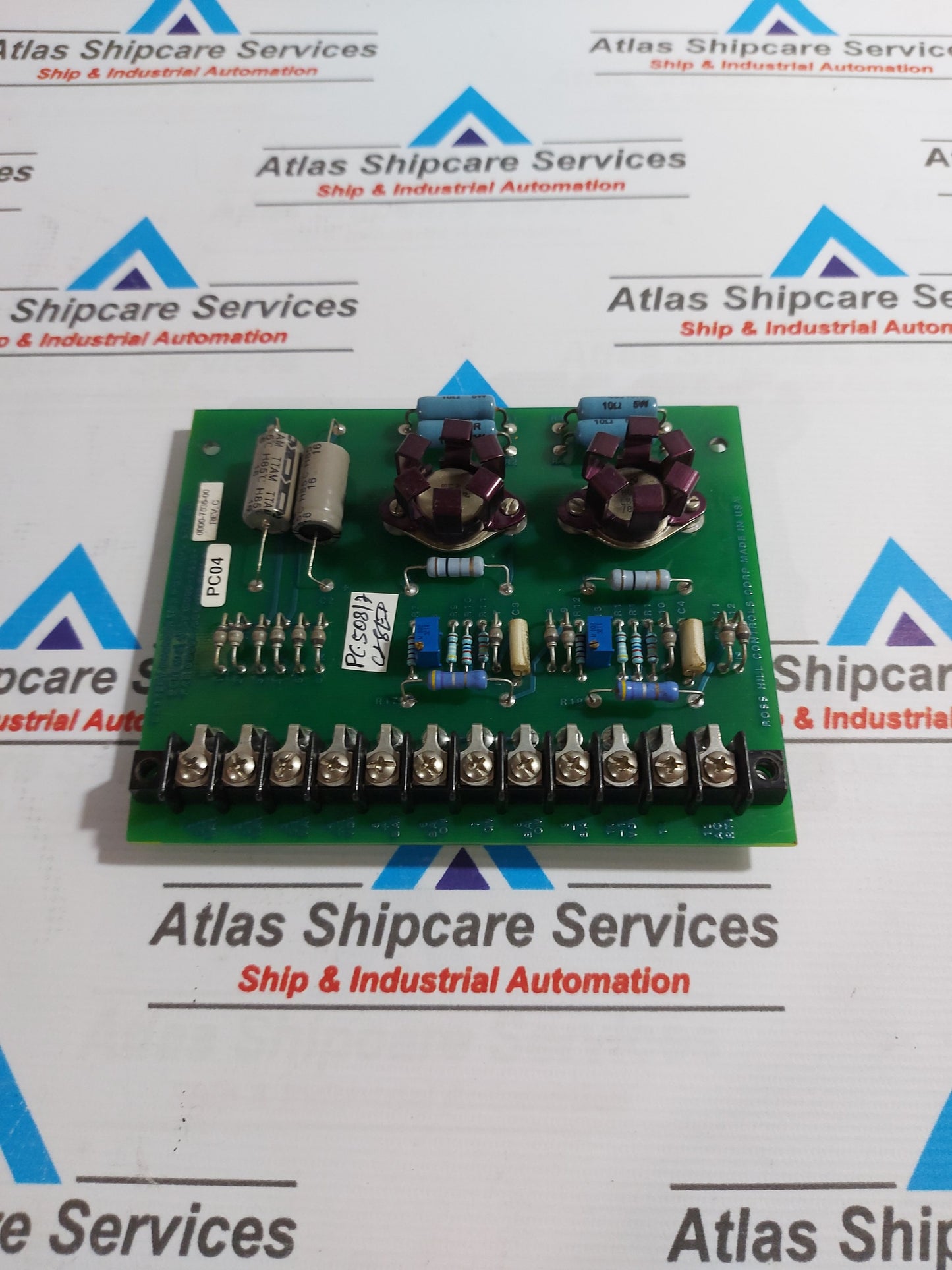 ROSS HILL CONTROLS 0000-7535 BATTERY CHARGER 12V FUW HOC CIRCUIT BOARD