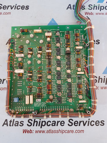 ROSS HILL CONTROLS 0001-2657 AC MODULE AUTO SYNC AUX II PCB CARD