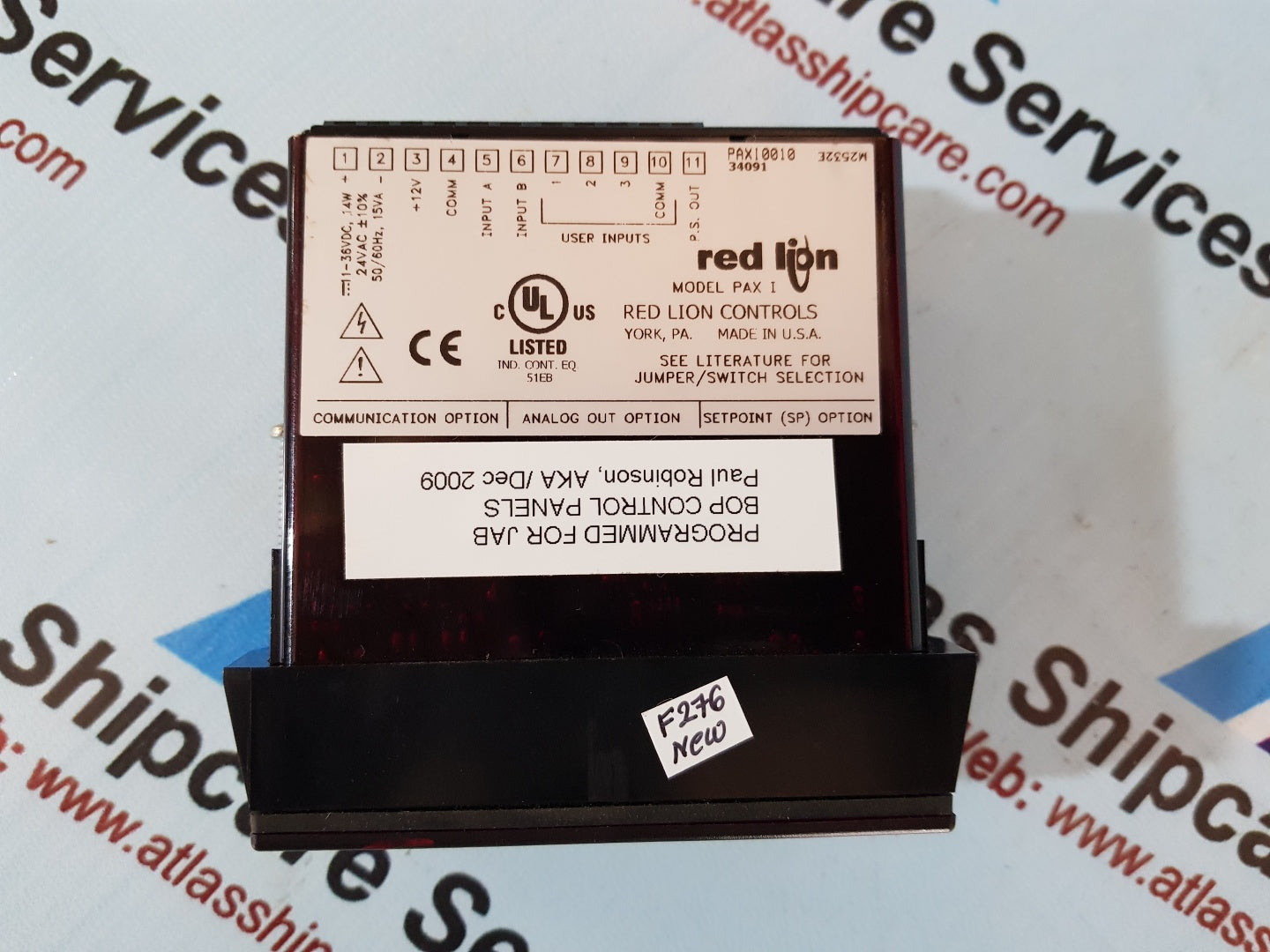 Red Lion PAX I Digital Input Panel Meter