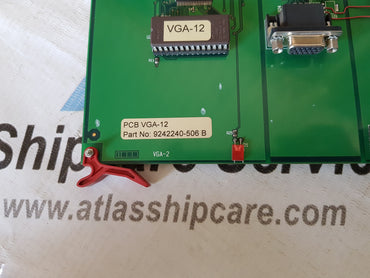SAAB ROSEMOUNT VGA-12 PCB CARD 9242240-506 B