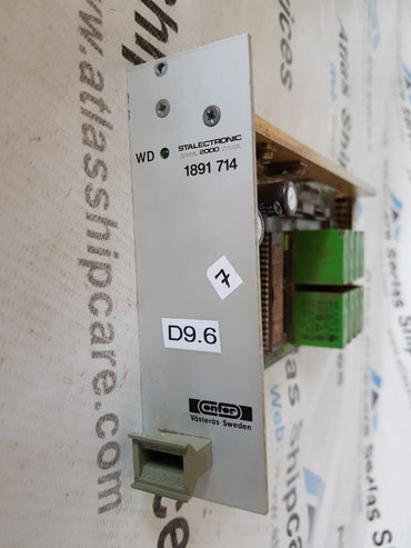 SAAB STALECTRONIC 2000 REEFER SYSTEM PCB CARD 1891 714