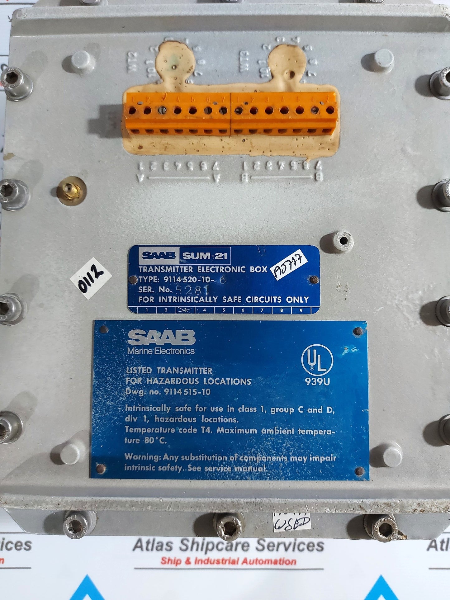 SAAB SUM-21 TRANSMITTER ELECTRONIC BOX 9114520-10-6