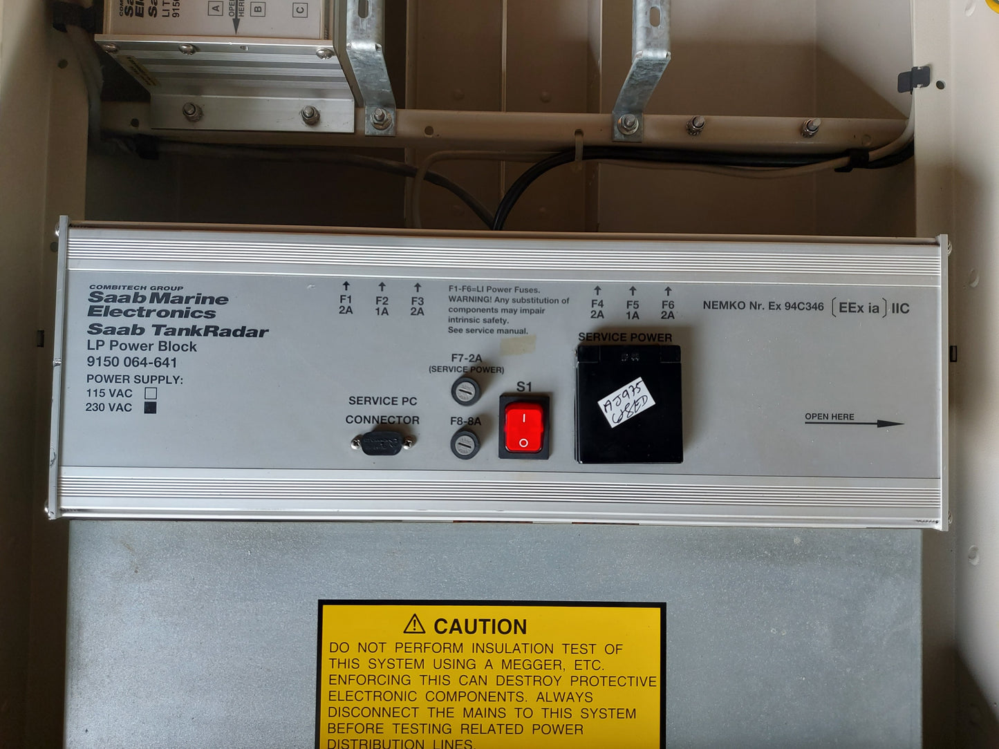 SAAB TANKRADAR G3 CONTROL PANEL