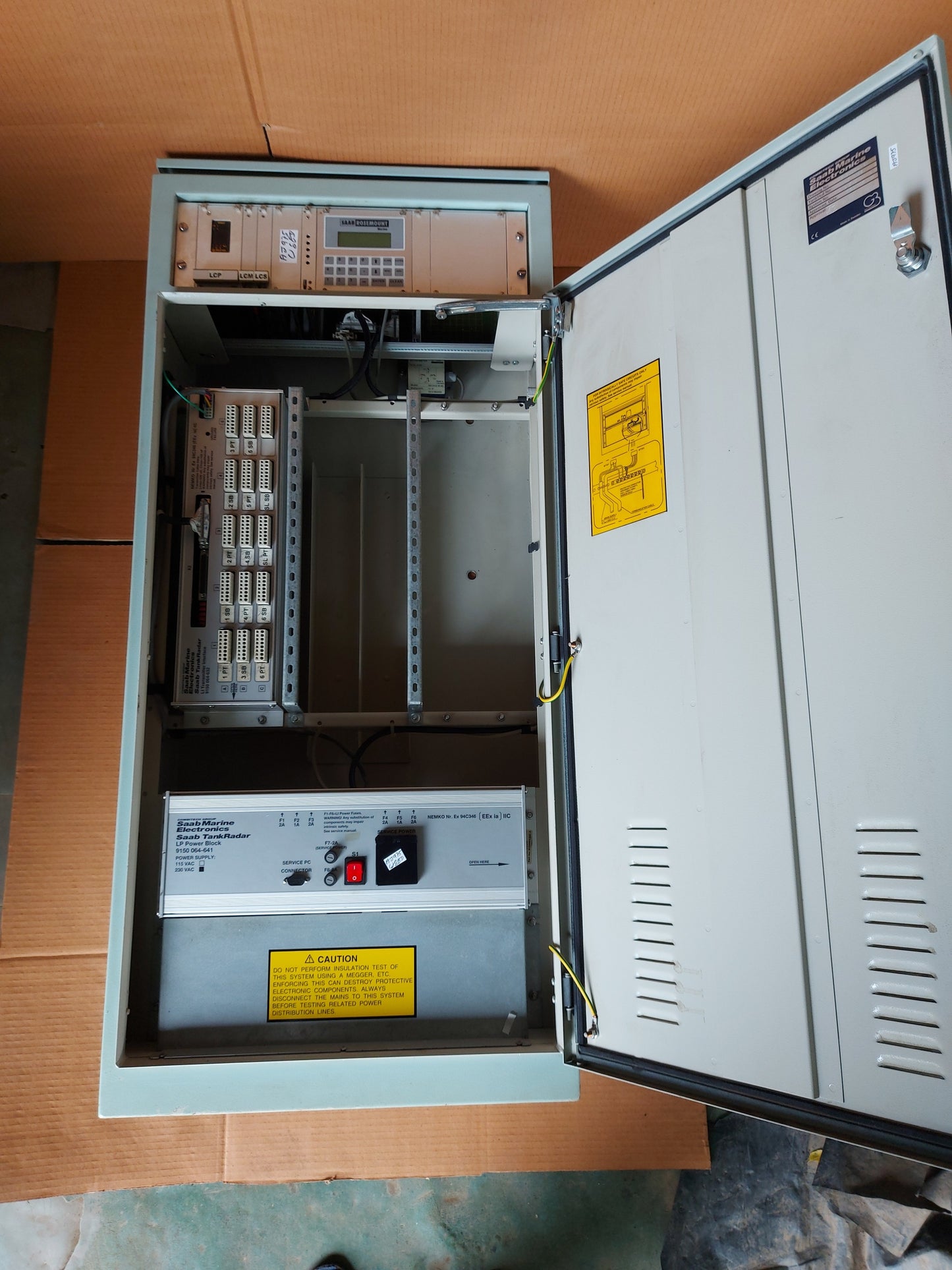 SAAB TANKRADAR G3 CONTROL PANEL