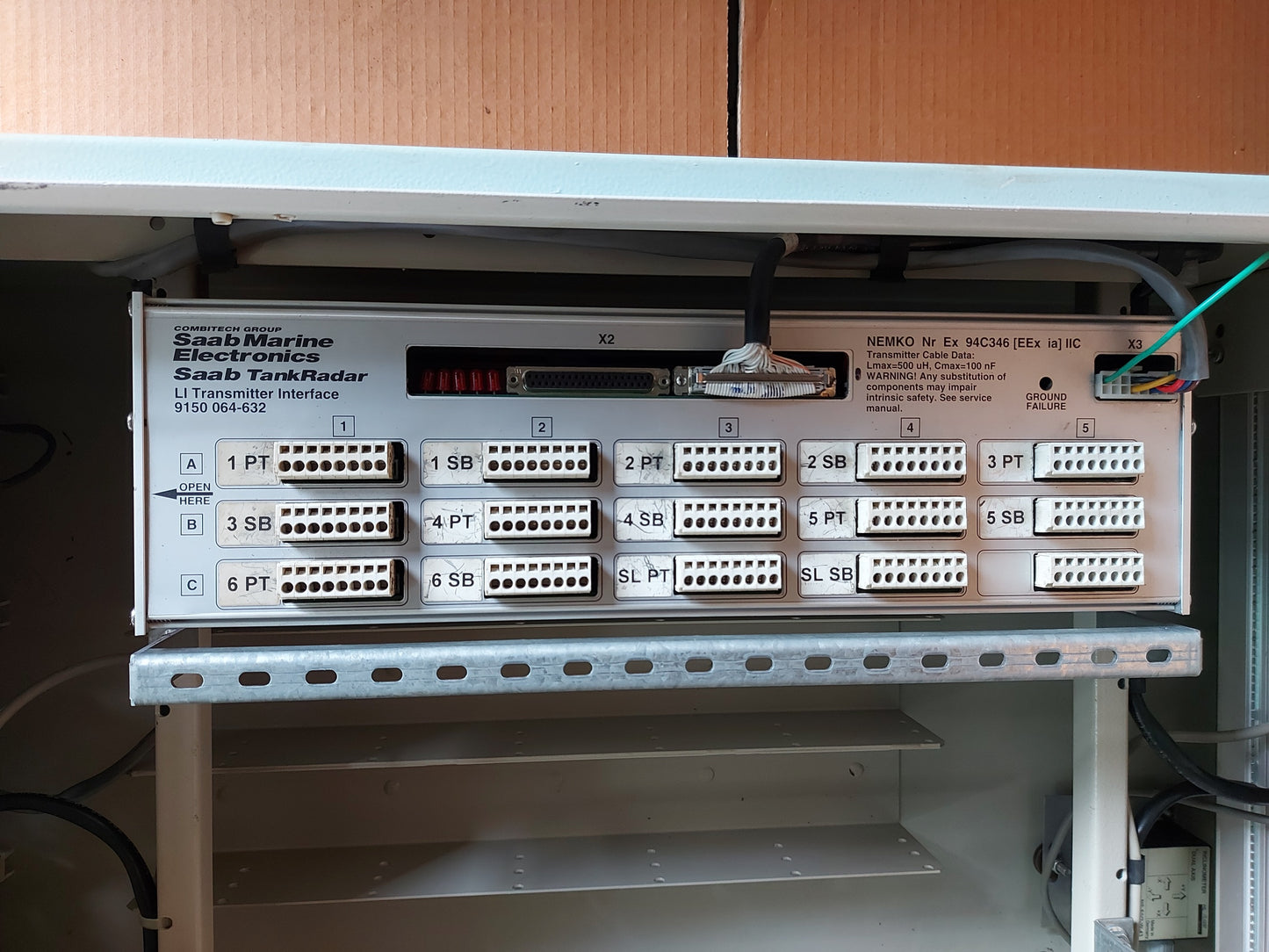 SAAB TANKRADAR G3 CONTROL PANEL