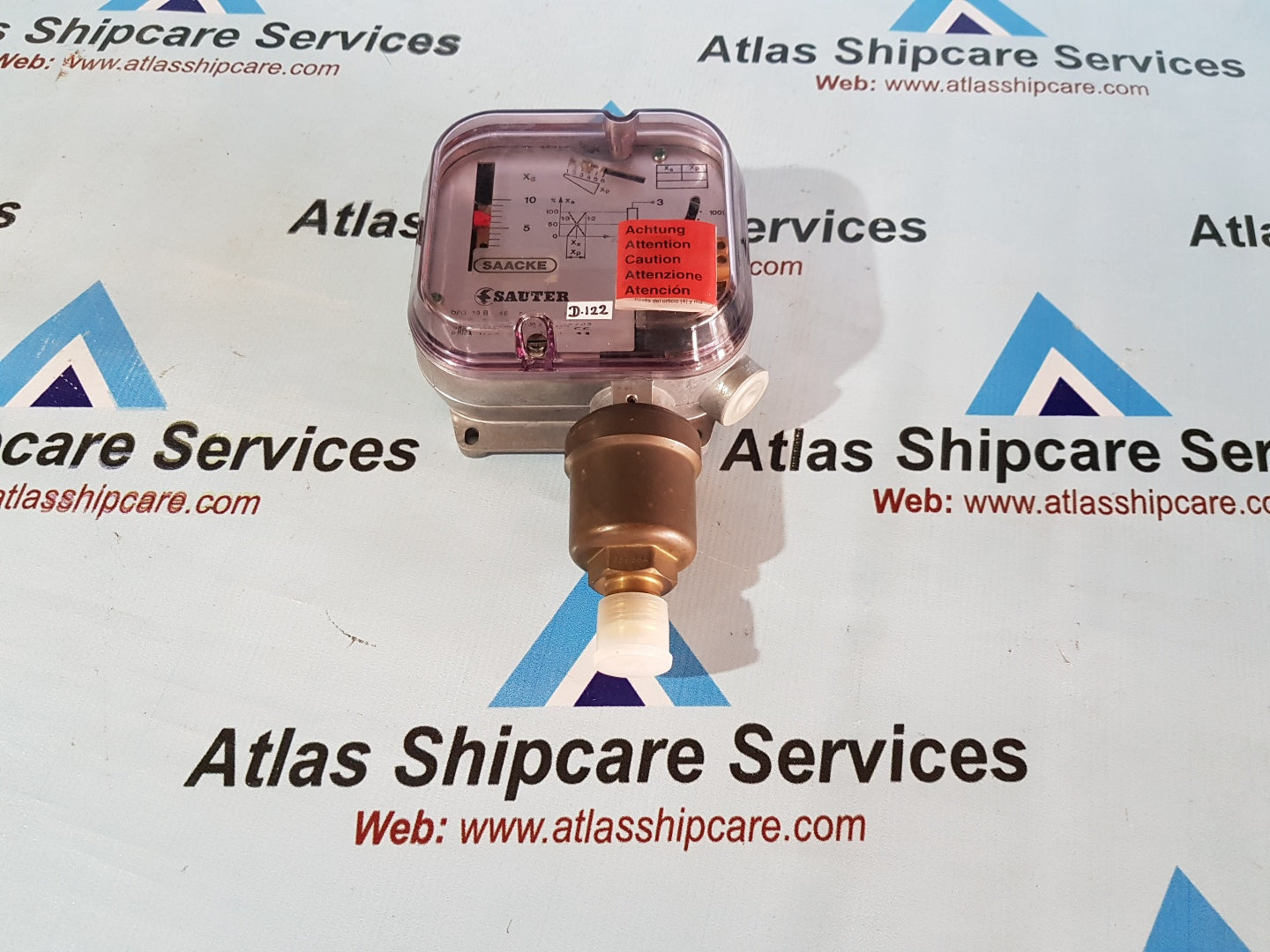 SAACKE DFG 19 B 46 F101 PRESSURE SWITCH