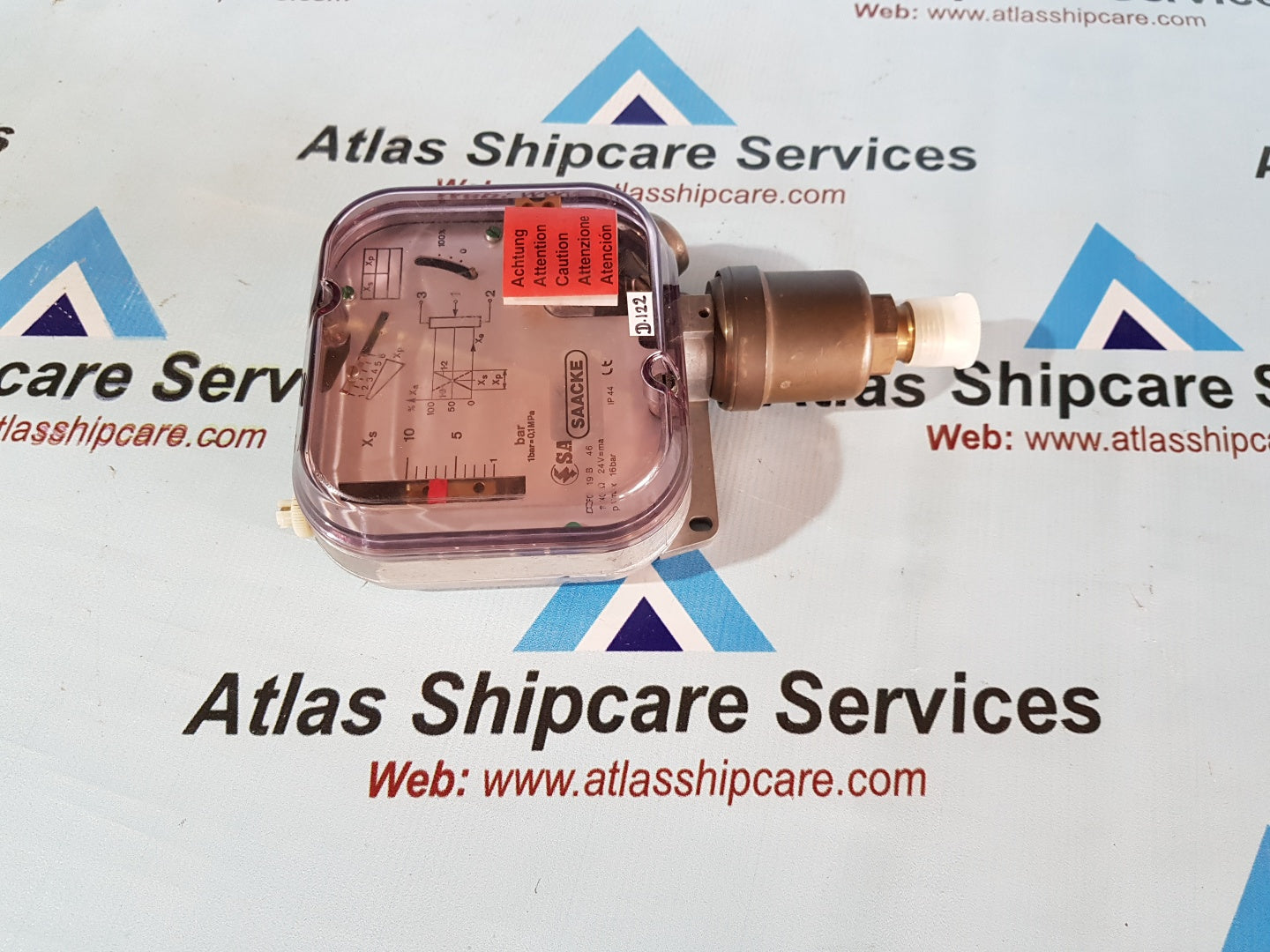 SAACKE DFG 19 B 46 F101 PRESSURE SWITCH