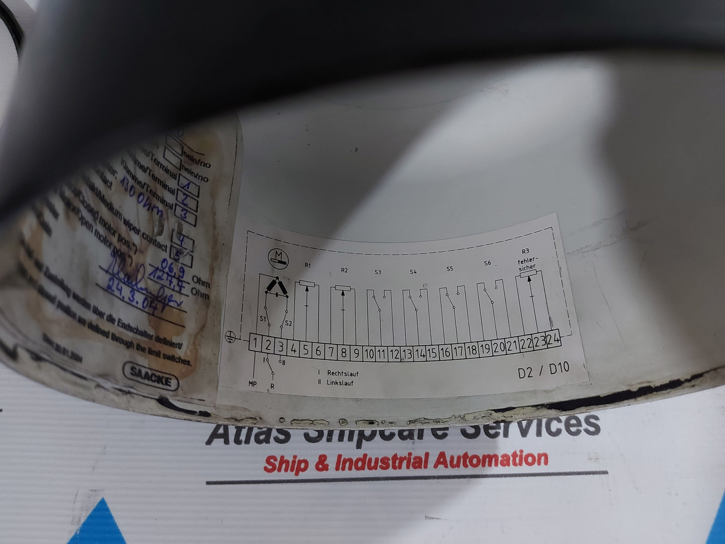 SAACKE OIL COMPOUND REGULATOR 7-6967-524458