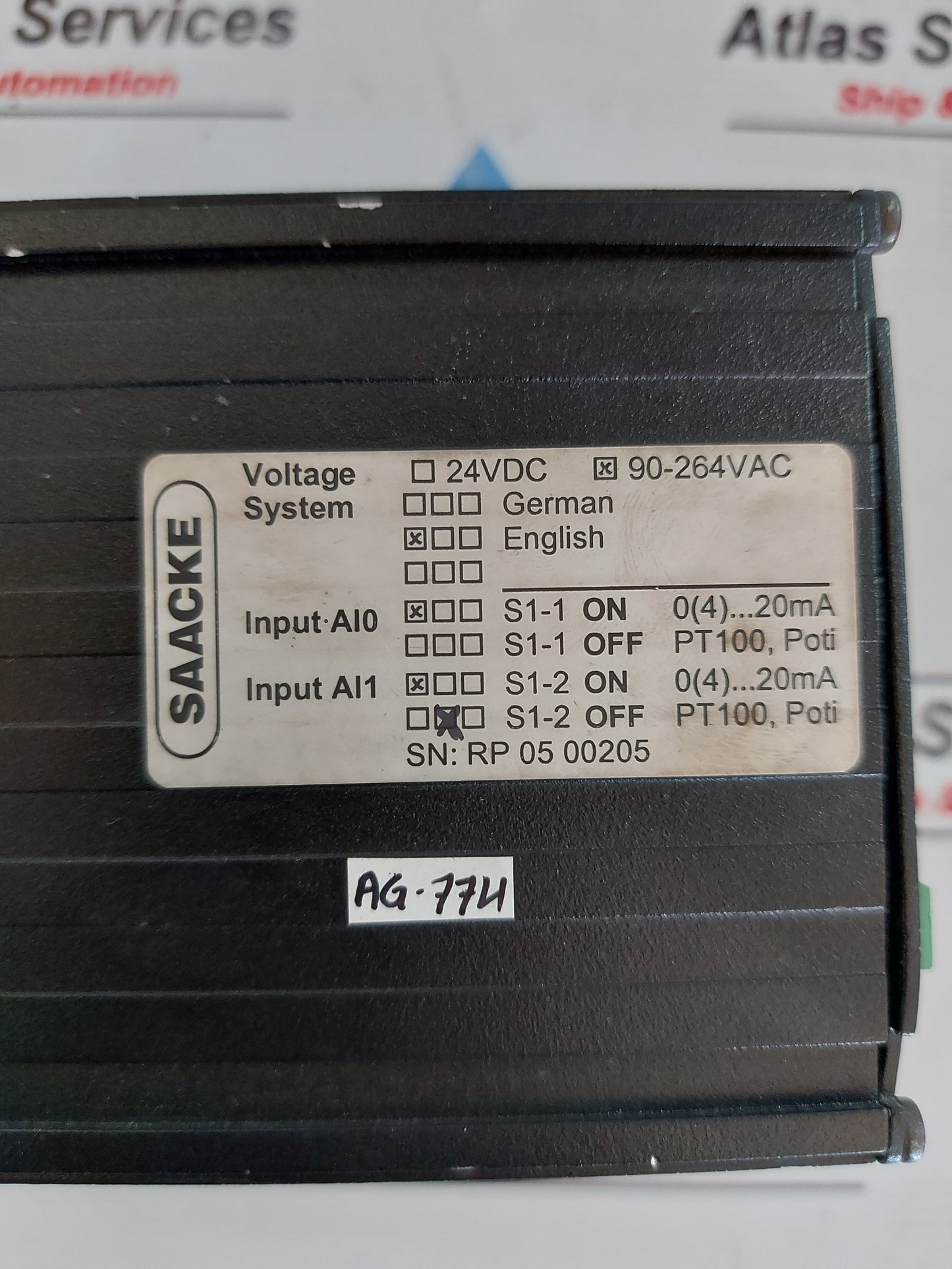 SAACKE RSE-P II CONTROLLER 90-264VAC