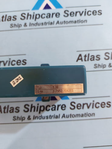 SAACKE T 10 BOILER SEQUENCE CONTROLLER