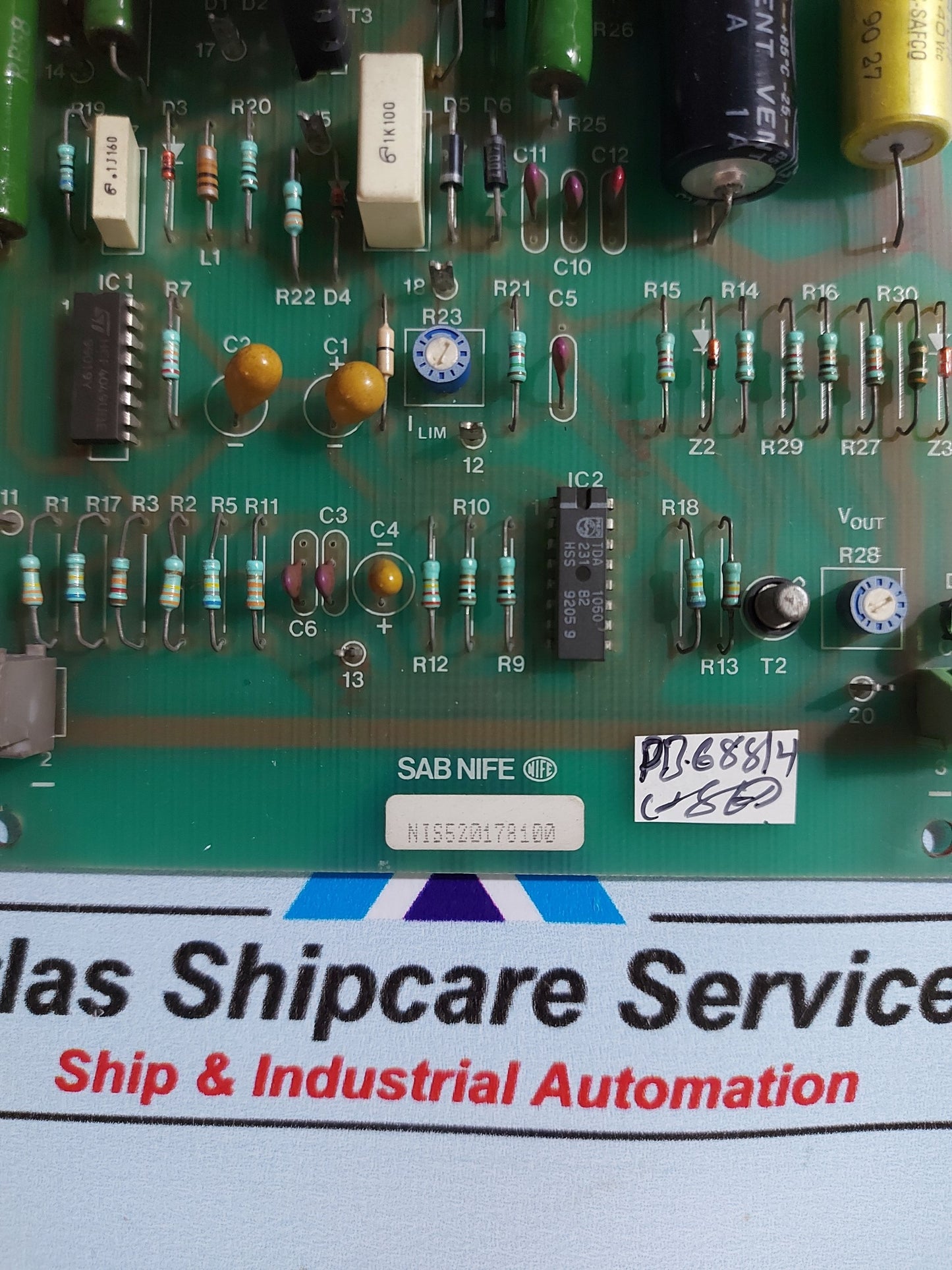 SAB NIFE NIS520178100 PCB CARD