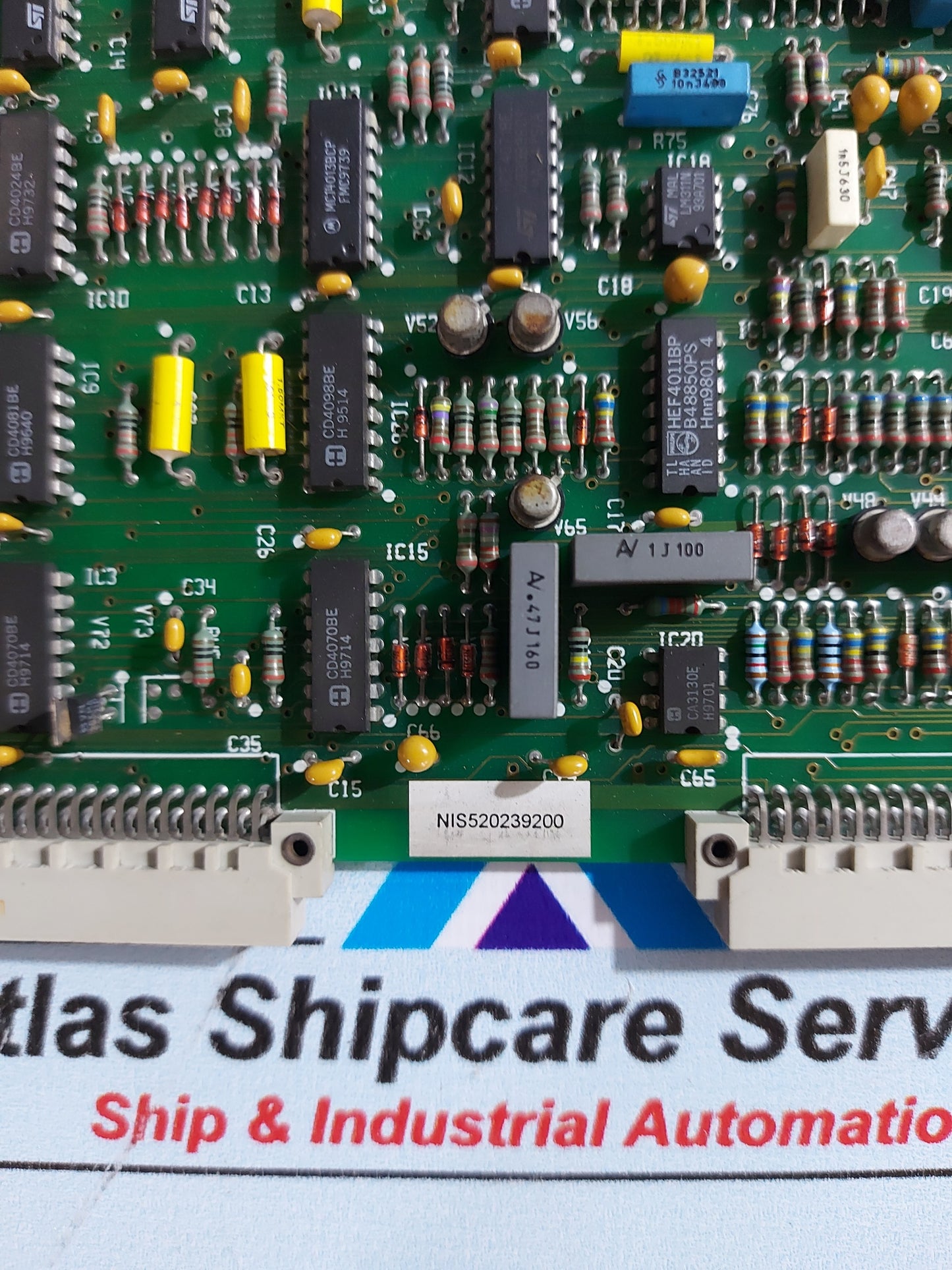 SAB NIFE NIS520239200 PCB CARD