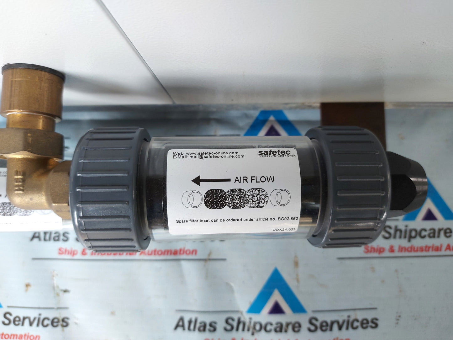 SAFETEC SDS-72 SMOKE DETECTION SYSTEM PANEL