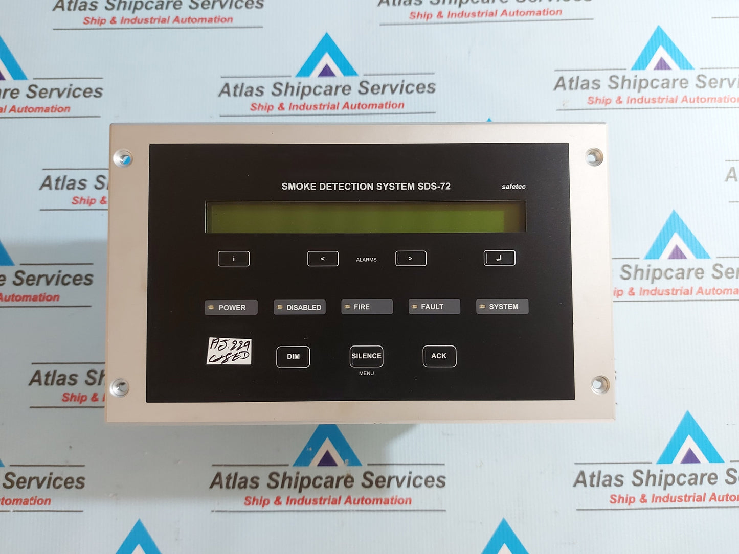 SAFETEC SDS-72 SMOKE DETECTION SYSTEM