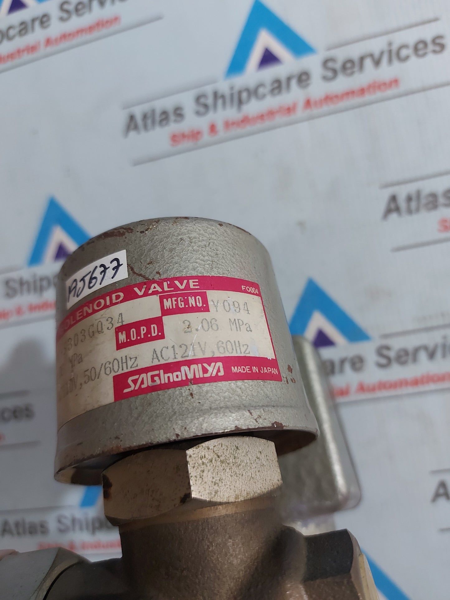SAGINOMIYA GMV-S303GQ34 SOLENOID VALVE