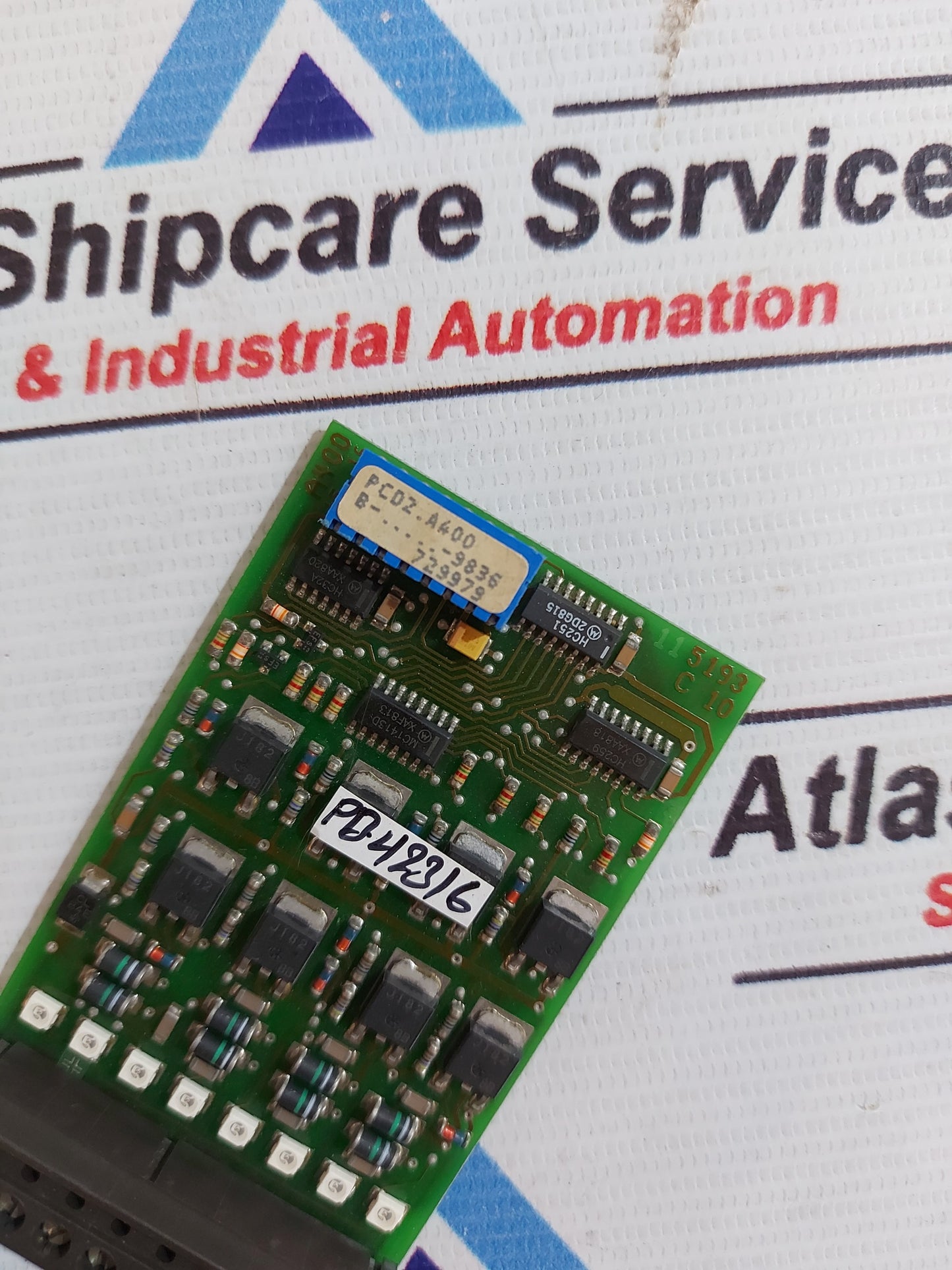 SAIA PCD2.A400 DIGITAL OUTPUT MODULE 5193 C 10
