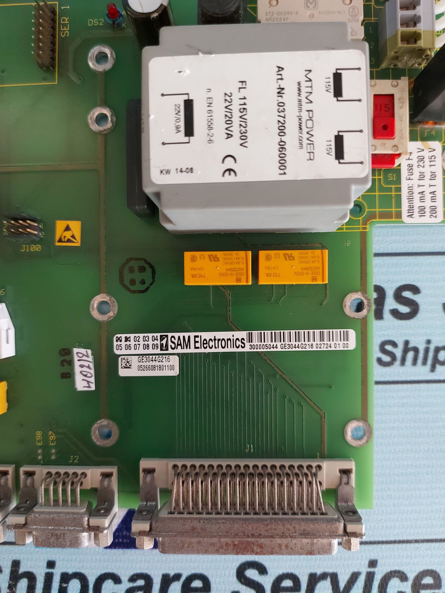 SAM ELECTRONICS GE3044G216 PCB CARD