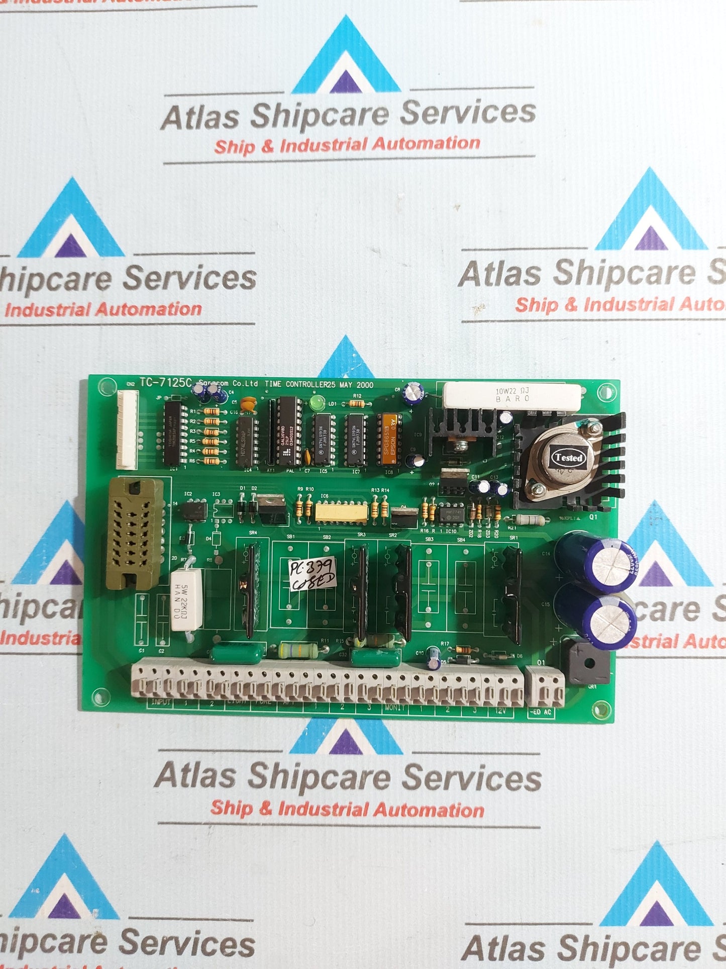 SARACOM TC-7125C TIME CONTROLLER PCB CARD