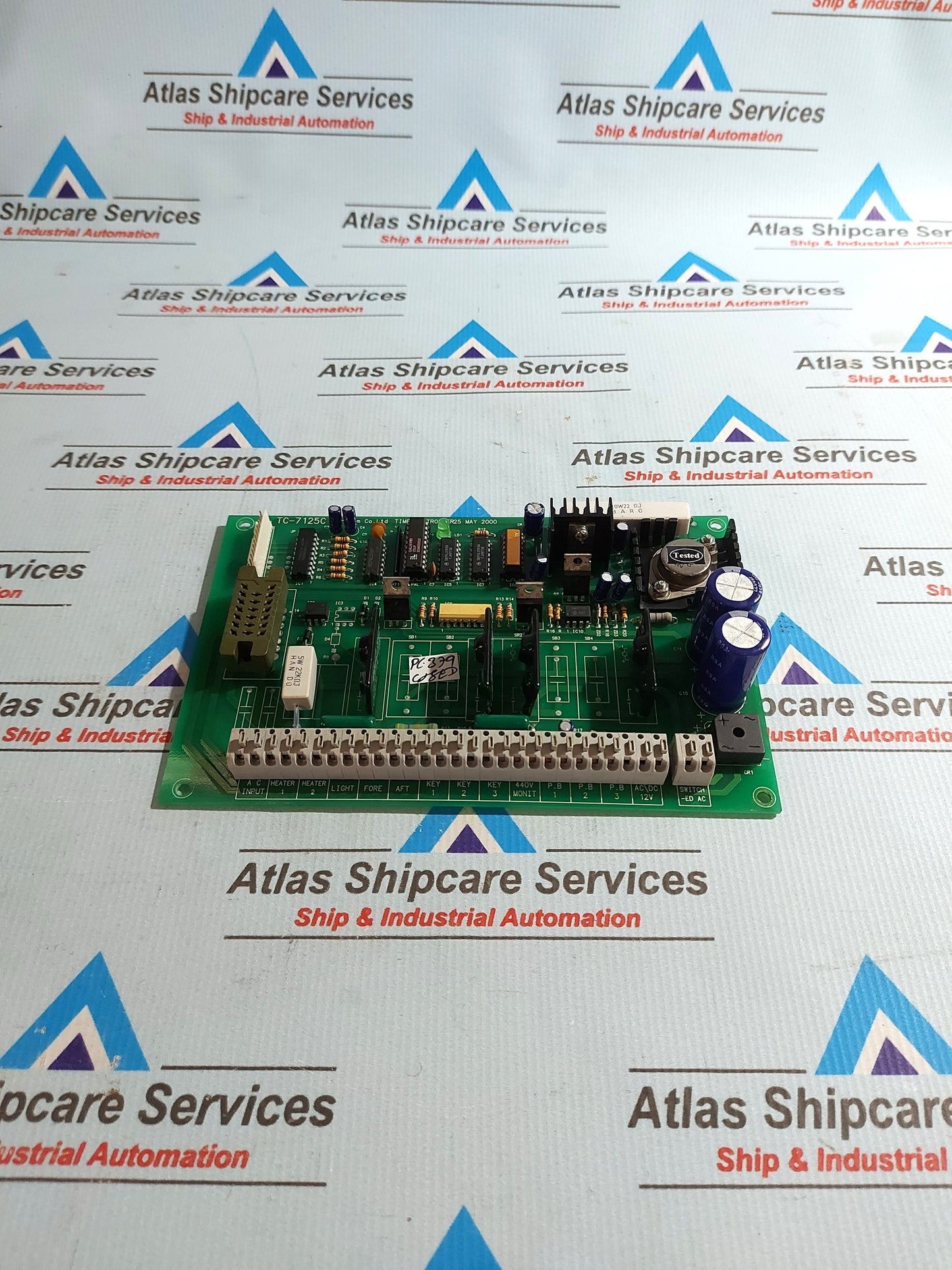 SARACOM TC-7125C TIME CONTROLLER PCB CARD