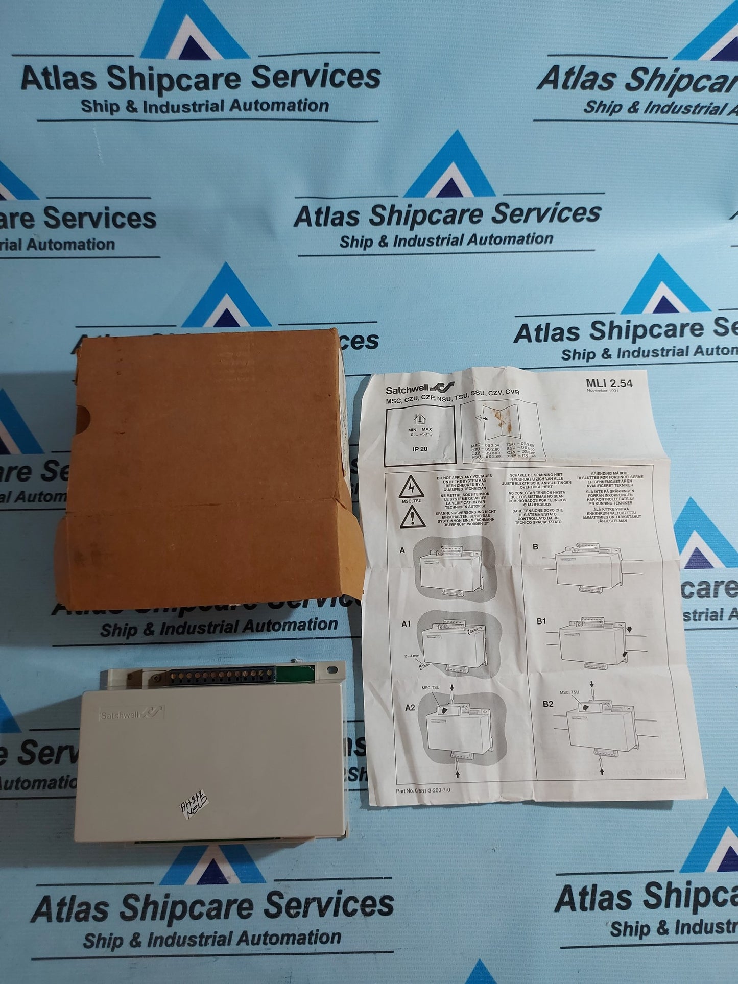SATCHWELL CZU 3203 TEMPERATURE CONTROLLER