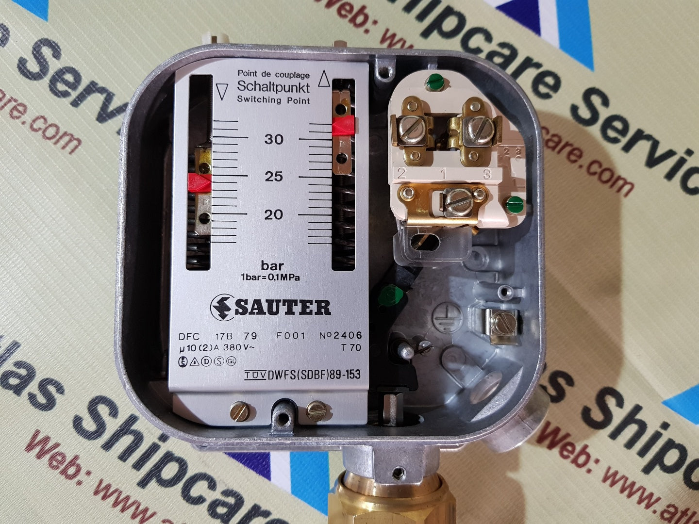 SAUTER DFC17B791F001 PRESSURE SWITCH