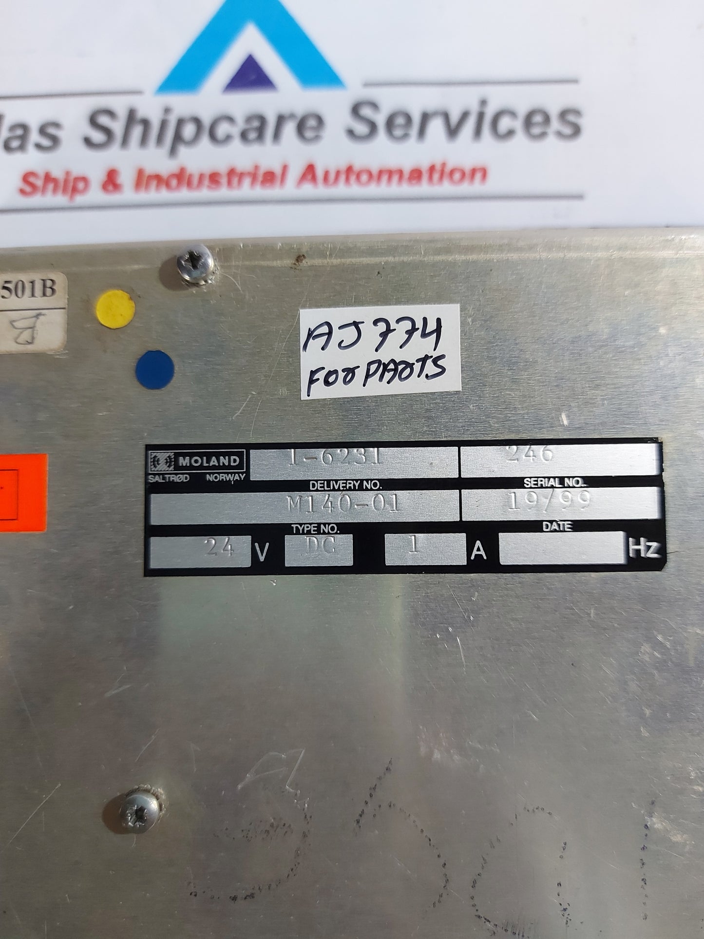 SCANA MOLAND M140-1 OPERATOR PANEL