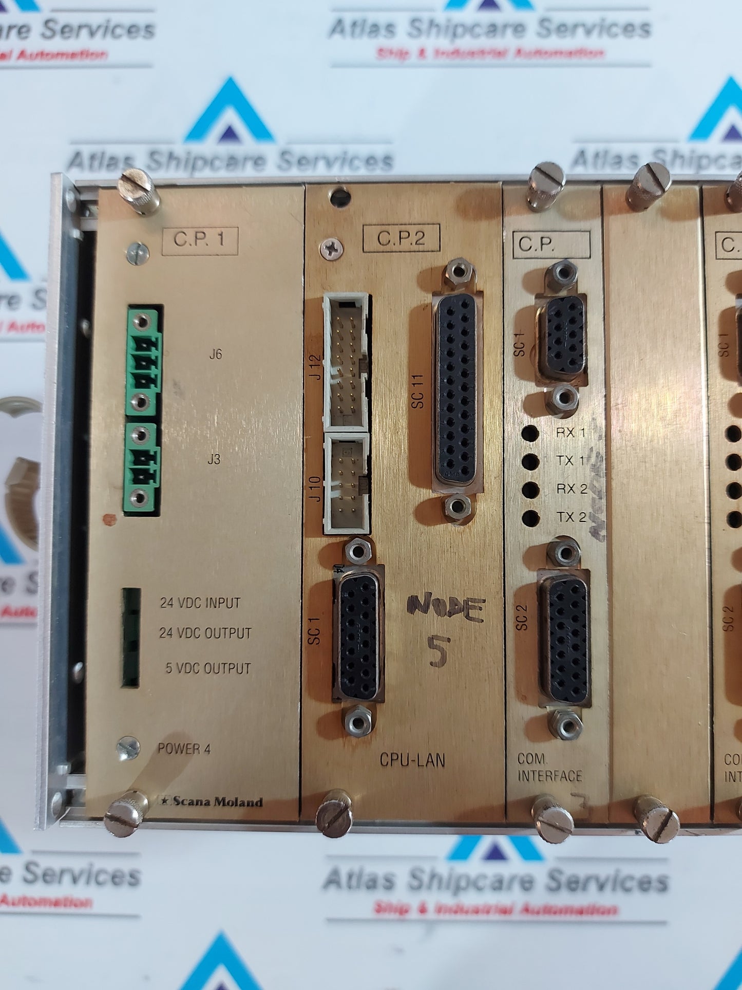 SCANA MOLAND M150-01 POWER 4,CPU-LAN.COM INTERFACE,CPU III OPERATOR PANEL