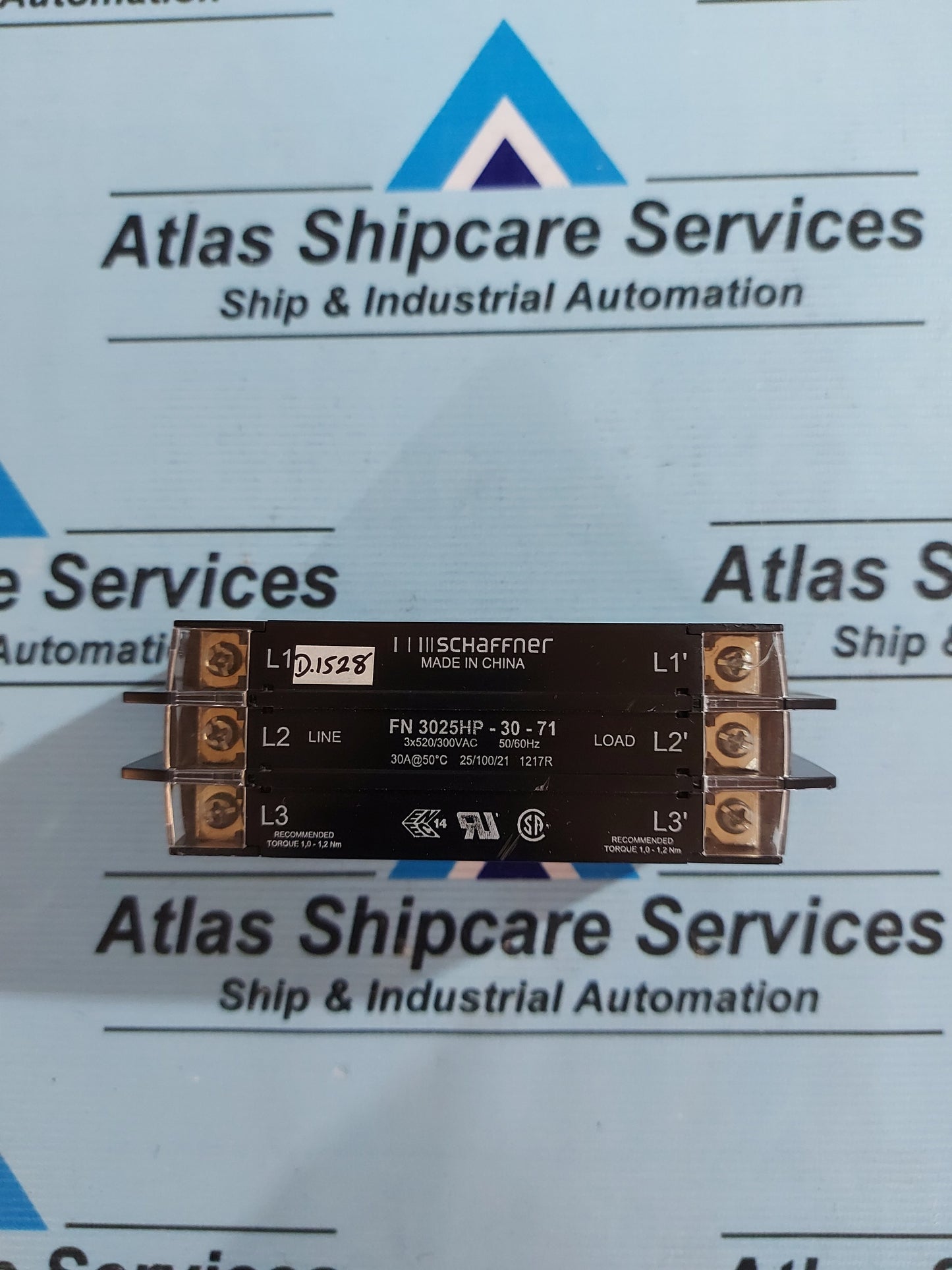 SCHAFFNER FN 3025HP-30-71 POWER LINE FILTER