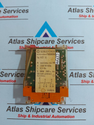 SCHLEICHER KZT 12 TIME RELAY 220V 50-60Hz 0.5-10s