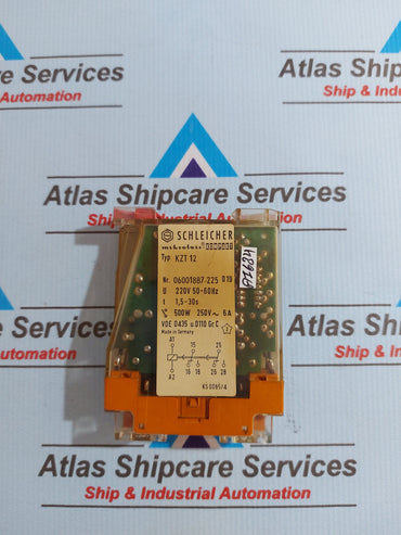 SCHLEICHER KZT 12 TIME RELAY 220V 50-60Hz 0.5-10s
