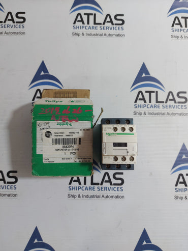 SCHNEIDER ELECTRIC LC1D12BD CONTACTOR 24VDC 25A