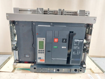 SCHNEIDER ELECTRIC NW08 H1 MASTERPACT CIRCUIT BREAKER 800A 4 POLE