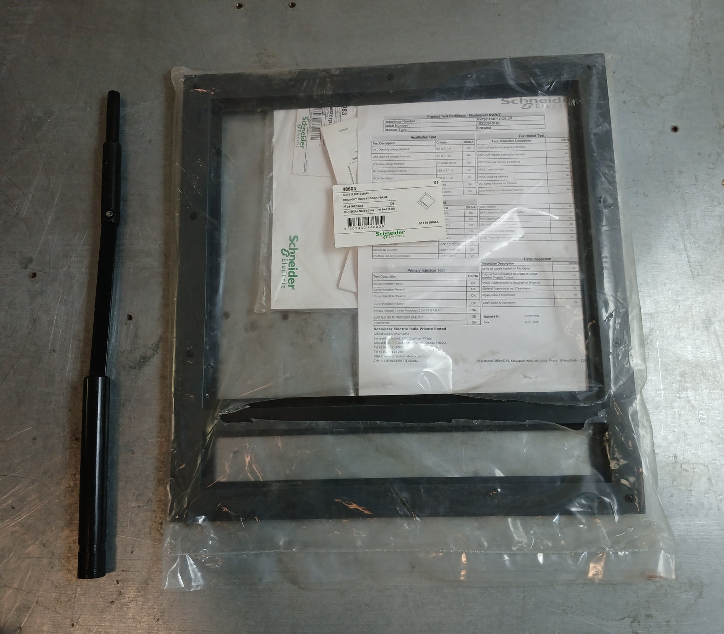 SCHNEIDER ELECTRIC NW20 H1 MASTERPACT AIR CIRCUIT BREAKER 2000A 4 POLE