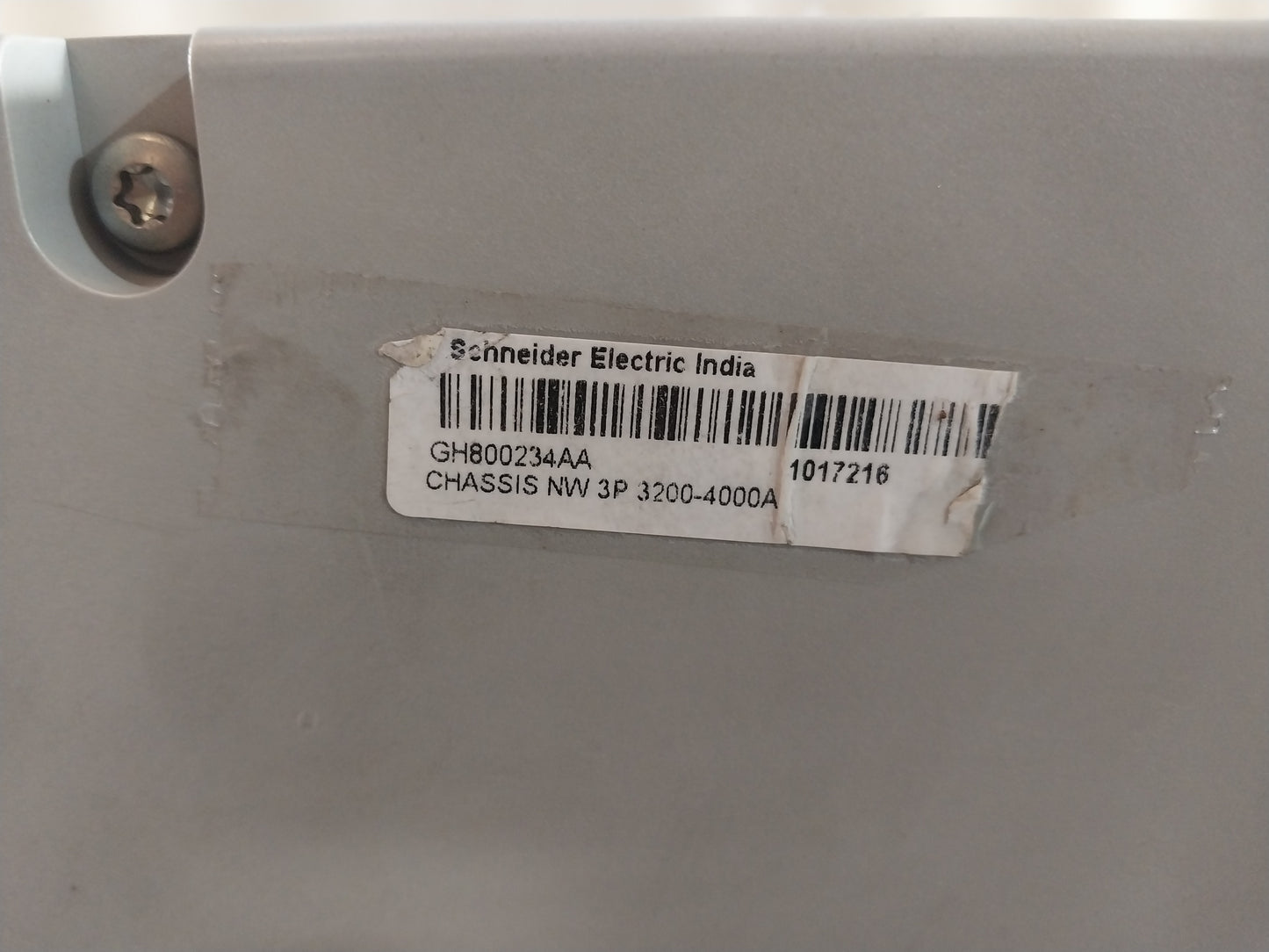SCHNEIDER ELECTRIC NW32 H1 MASTERPACT CIRCUIT BREAKER 3200A 3 POLE